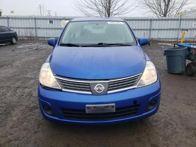 3N1BC13E09L491816 - 2009 NISSAN VERSA S BLUE photo 5