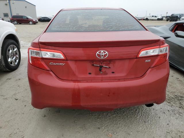 4T1BF1FK1DU677851 - 2013 TOYOTA CAMRY L RED photo 6