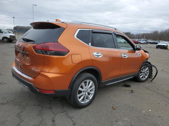 5N1AT2MV6JC762080 - 2018 NISSAN ROGUE S ORANGE photo 3