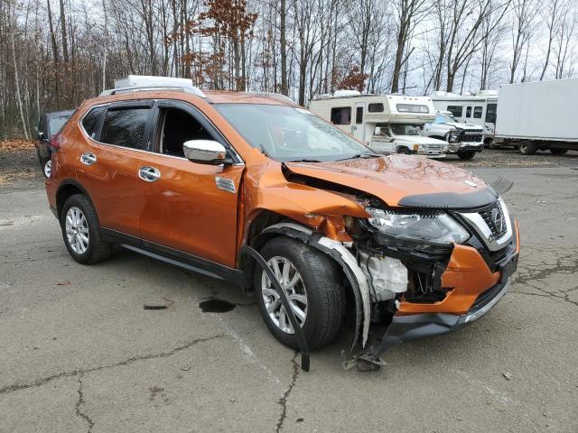 5N1AT2MV6JC762080 - 2018 NISSAN ROGUE S ORANGE photo 4