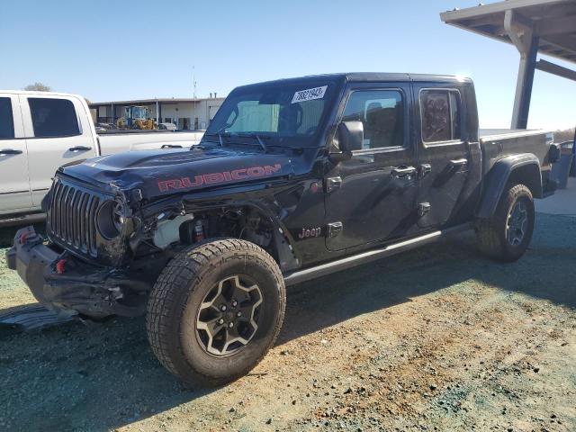 1C6JJTBG1ML552664 - 2021 JEEP GLADIATOR RUBICON BLACK photo 1