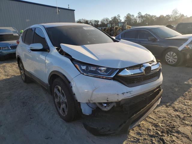 7FARW1H59KE014239 - 2019 HONDA CR-V EX WHITE photo 4