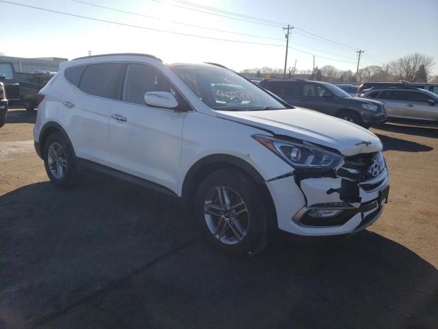 5NMZUDLB2HH028037 - 2017 HYUNDAI SANTA FE S WHITE photo 4