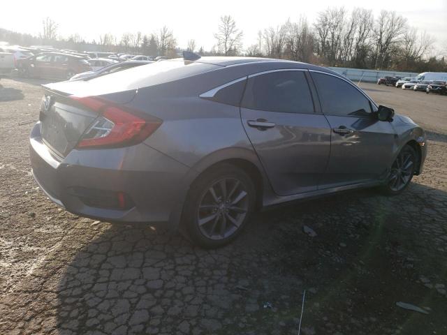 19XFC1F39LE207667 - 2020 HONDA CIVIC EX GRAY photo 3