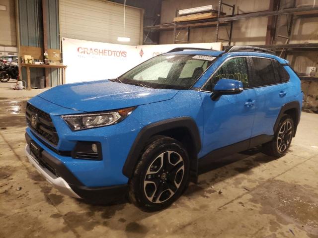 2T3J1RFV1MW241141 - 2021 TOYOTA RAV4 ADVENTURE BLUE photo 1