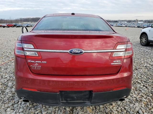 1FAHP2E80DG142635 - 2013 FORD TAURUS SEL MAROON photo 6