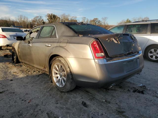 2C3CCACG2CH309914 - 2012 CHRYSLER 300 LIMITED GRAY photo 2