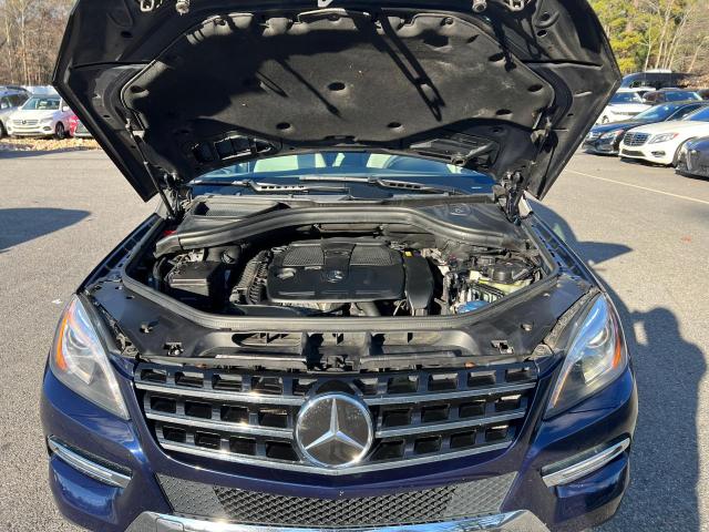 4JGDA5HB1FA465581 - 2015 MERCEDES-BENZ ML 350 4MATIC BLUE photo 8