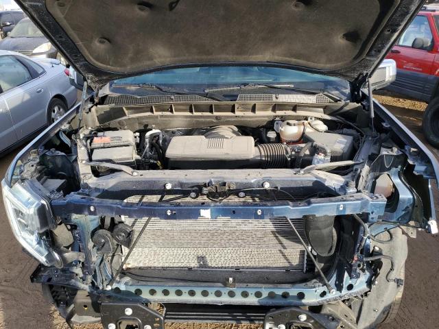 3GTU9DEL0MG366513 - 2021 GMC SIERRA K1500 SLT BLUE photo 11