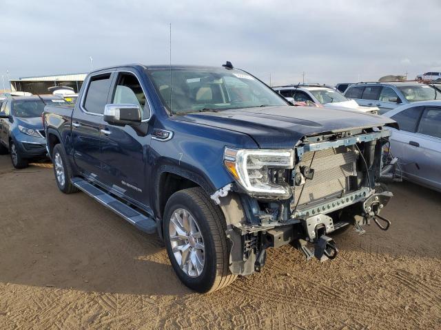 3GTU9DEL0MG366513 - 2021 GMC SIERRA K1500 SLT BLUE photo 4