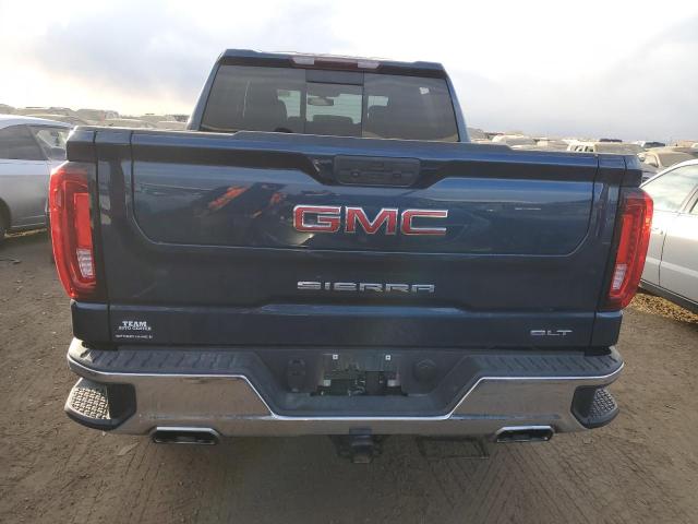 3GTU9DEL0MG366513 - 2021 GMC SIERRA K1500 SLT BLUE photo 6