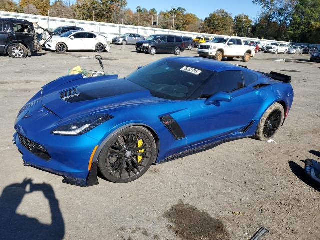 1G1YU2D65G5602092 - 2016 CHEVROLET CORVETTE Z06 3LZ BLUE photo 1