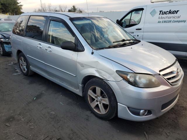 JM3LW28J750548600 - 2005 MAZDA MPV WAGON SILVER photo 4