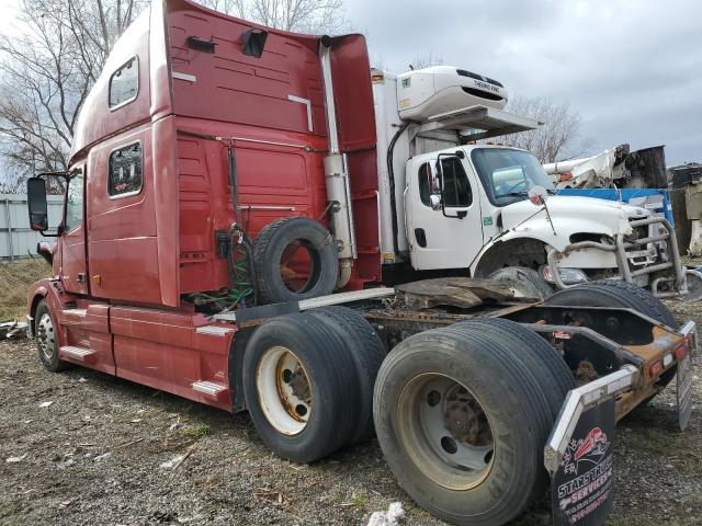 4V4NC9GH07N442596 - 2007 VOLVO VN VNL BURGUNDY photo 3