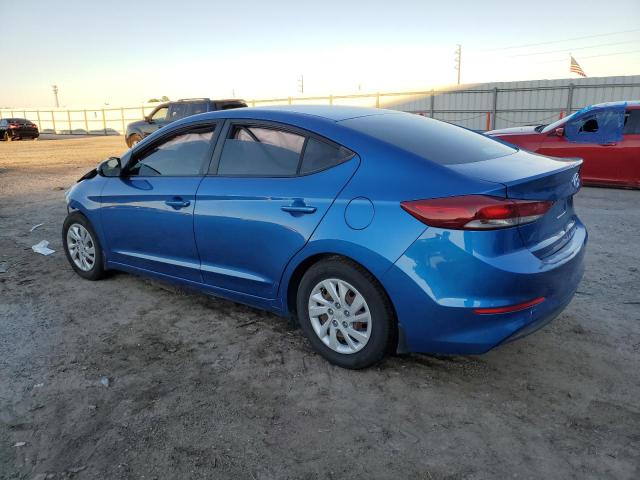 5NPD74LF2JH340887 - 2018 HYUNDAI ELANTRA SE BLUE photo 2