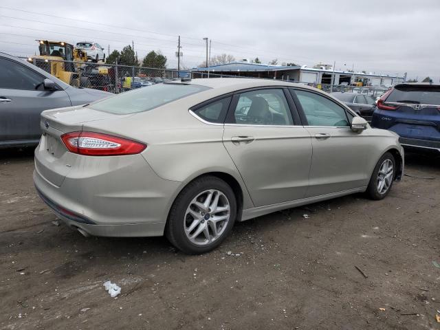 3FA6P0H72FR181317 - 2015 FORD FUSION SE TAN photo 3