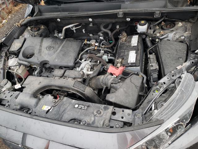 2T3R1RFV2MW179462 - 2021 TOYOTA RAV4 XLE GRAY photo 12