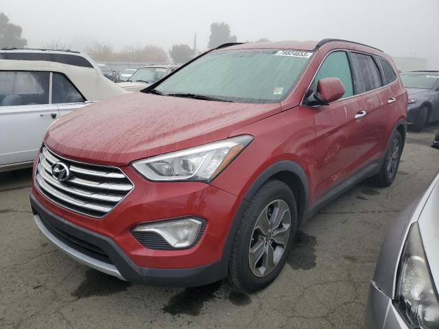 KM8SM4HFXGU143565 - 2016 HYUNDAI SANTA FE SE RED photo 1