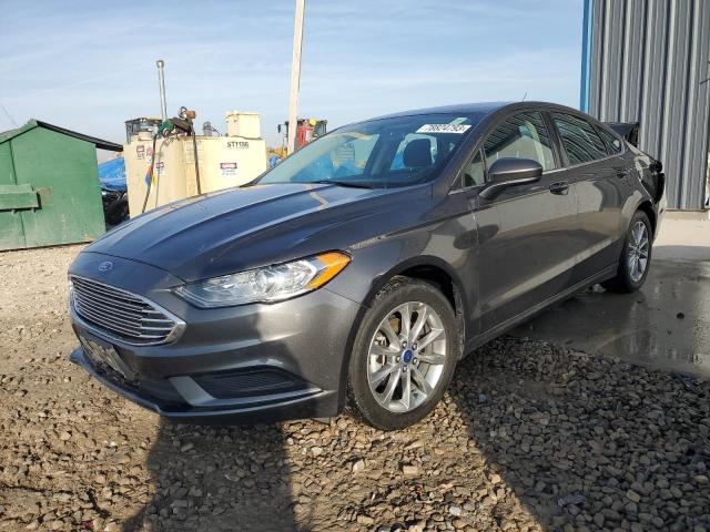 3FA6P0H77HR408441 - 2017 FORD FUSION SE CHARCOAL photo 1