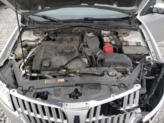 3LNHL2GC0BR772891 - 2011 LINCOLN MKZ SILVER photo 11