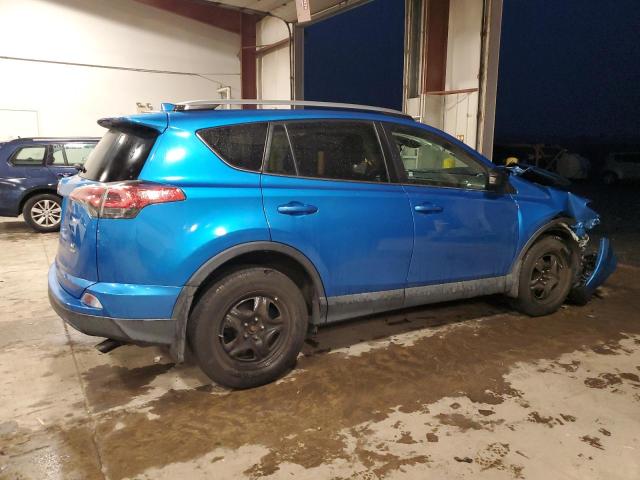 2T3BFREV7HW613580 - 2017 TOYOTA RAV4 LE BLUE photo 3