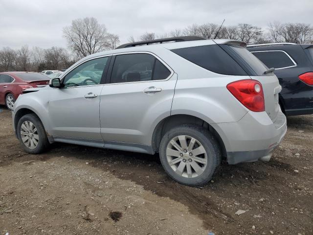 2CNFLNEY8A6354883 - 2010 CHEVROLET EQUINOX LT SILVER photo 2