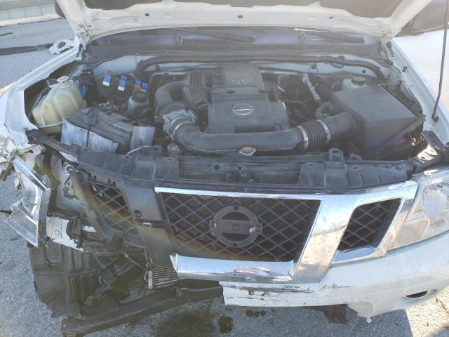 1N6AD0EV8KN734868 - 2019 NISSAN FRONTIER S WHITE photo 11