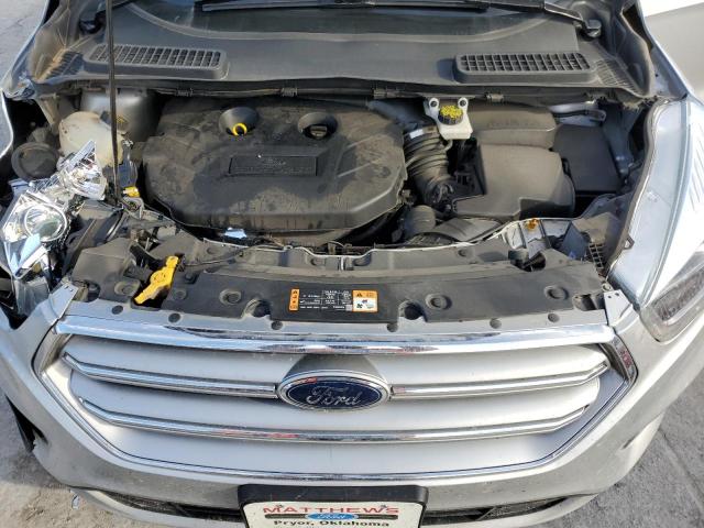 1FMCU9J99HUE18253 - 2017 FORD ESCAPE TITANIUM GRAY photo 12