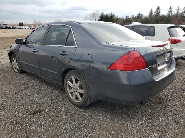 1HGCM65547A800041 - 2007 HONDA ACCORD EX GRAY photo 2