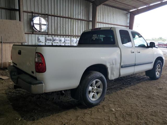 5TBRT34106S472510 - 2006 TOYOTA TUNDRA ACCESS CAB SR5 WHITE photo 3