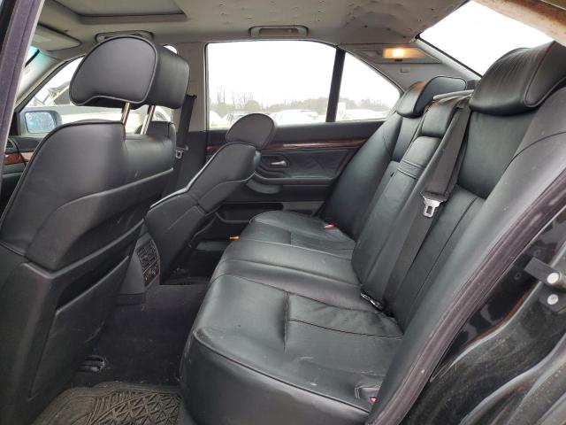 WBAGG83431DN84358 - 2001 BMW 740 I AUTOMATIC BLACK photo 10