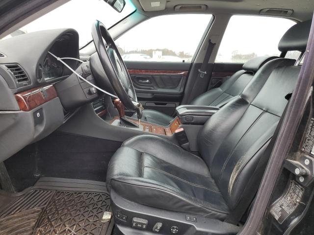 WBAGG83431DN84358 - 2001 BMW 740 I AUTOMATIC BLACK photo 7