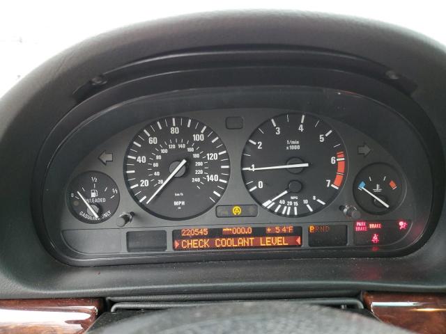 WBAGG83431DN84358 - 2001 BMW 740 I AUTOMATIC BLACK photo 9