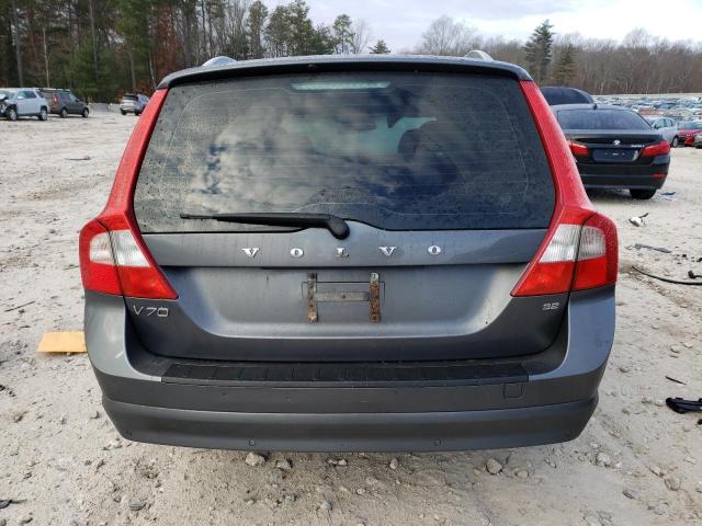 YV1BW982X81051619 - 2008 VOLVO V70 3.2 GRAY photo 6