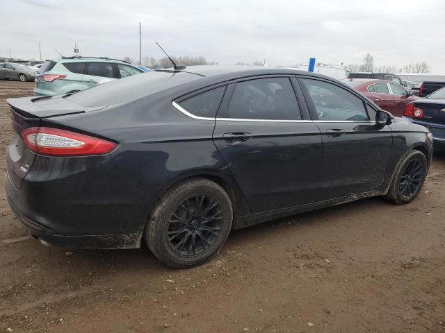 3FA6P0HRXDR231699 - 2013 FORD FUSION SE BLACK photo 3