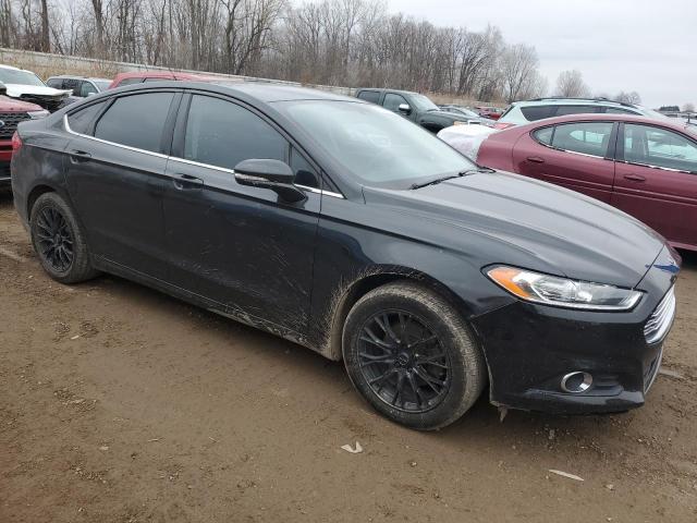 3FA6P0HRXDR231699 - 2013 FORD FUSION SE BLACK photo 4