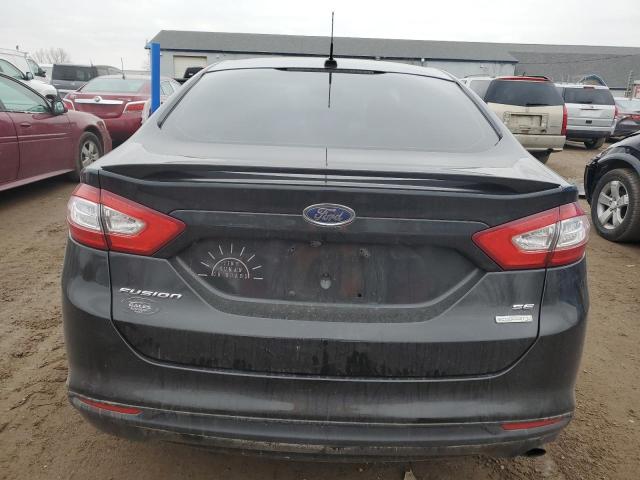 3FA6P0HRXDR231699 - 2013 FORD FUSION SE BLACK photo 6