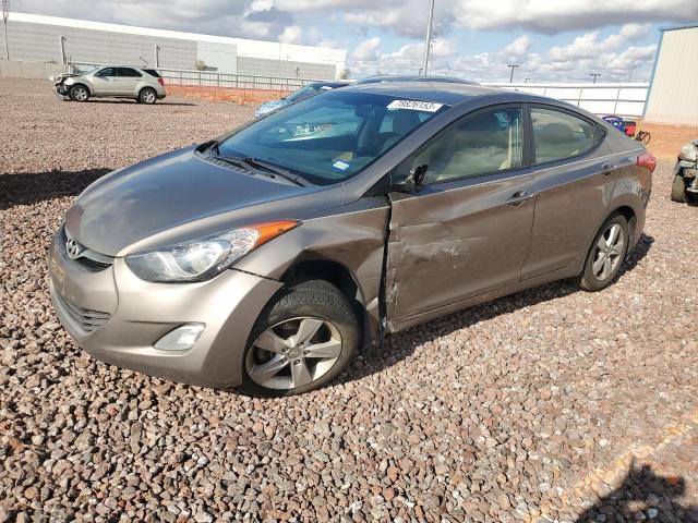 5NPDH4AE6DH280771 - 2013 HYUNDAI ELANTRA GLS SILVER photo 1