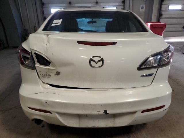 JM1BL1V73D1792186 - 2013 MAZDA 3 I WHITE photo 6