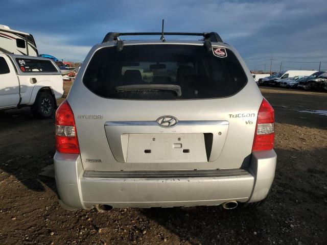 KM8JN12D47U505288 - 2007 HYUNDAI TUCSON SE SILVER photo 6