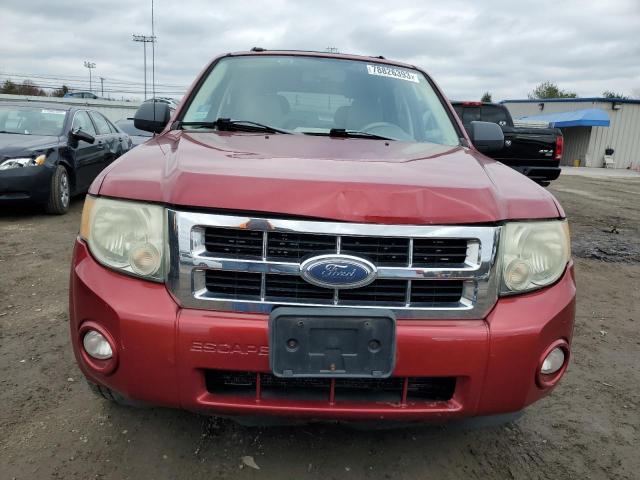 1FMCU93128KA06596 - 2008 FORD ESCAPE XLT RED photo 5