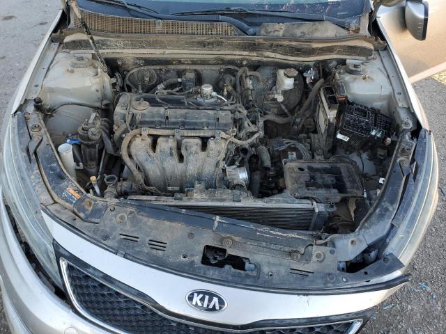 KNAGM4A74E5475051 - 2014 KIA OPTIMA LX SILVER photo 11