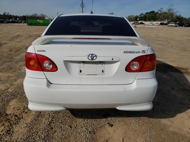 1NXBR32E03Z063889 - 2003 TOYOTA COROLLA CE WHITE photo 6