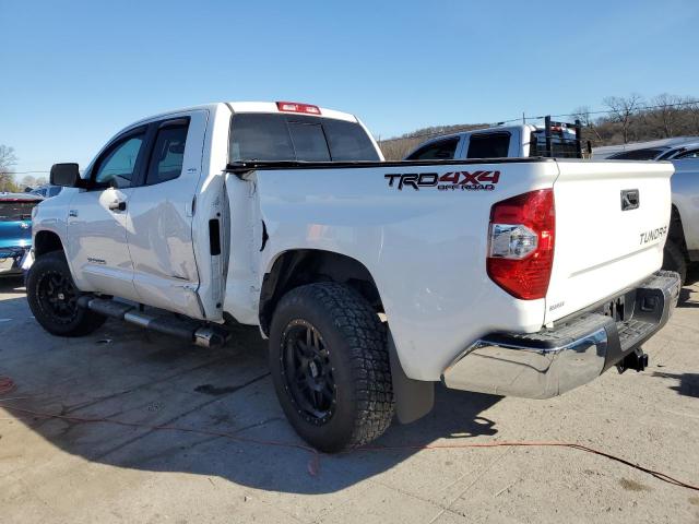 5TFUW5F13HX614508 - 2017 TOYOTA TUNDRA DOUBLE CAB SR/SR5 WHITE photo 2