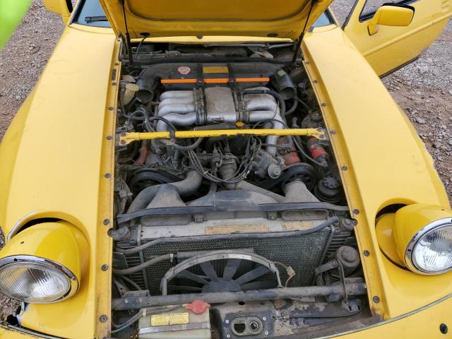 WP0JB0928DS861195 - 1983 PORSCHE 928 S YELLOW photo 11