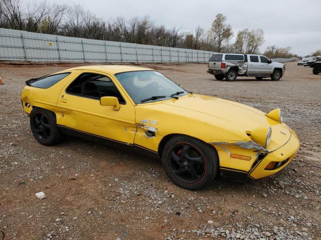 WP0JB0928DS861195 - 1983 PORSCHE 928 S YELLOW photo 4