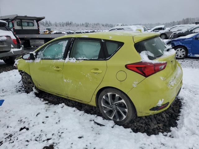 JTNKARJE0HJ532256 - 2017 TOYOTA COROLLA IM YELLOW photo 2