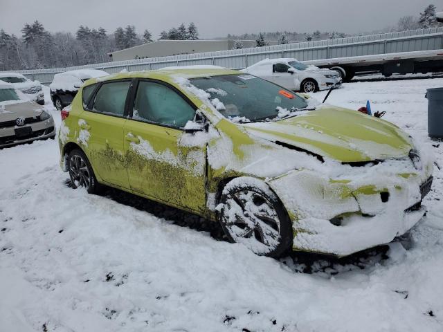 JTNKARJE0HJ532256 - 2017 TOYOTA COROLLA IM YELLOW photo 4