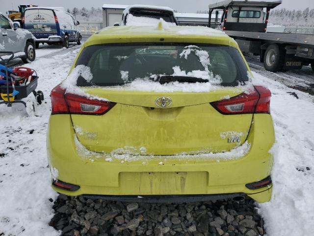 JTNKARJE0HJ532256 - 2017 TOYOTA COROLLA IM YELLOW photo 6