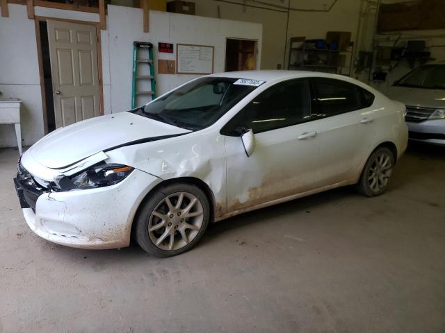 1C3CDFBA7DD142374 - 2013 DODGE DART SXT WHITE photo 1